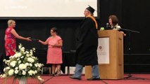 Bullied as a teen 56-year-old high school dropout finally graduates