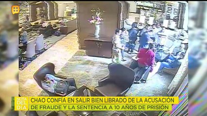 El cantante Chao confía en que saldrá bien librado de la acusación de fraude que pesa en su contra.