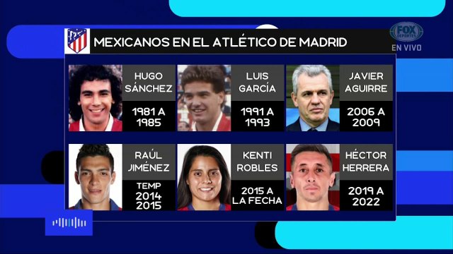 FOX Sports Radio: Héctor Herrera, sexto mexicano 'Colchonero'