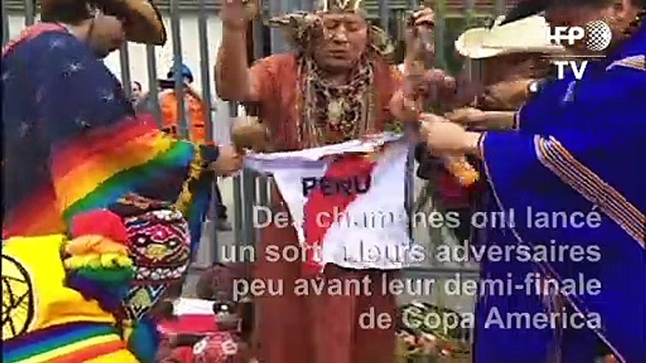 Demi-finale de Copa America: des chamanes aident le Pérou en ensorcelant le Chili