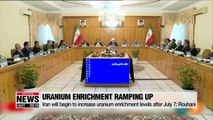 Iran to start enriching uranium at higher levels from Sunday amid heightened tensions