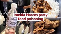 Imelda Marcos party food poisoning