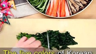 Five Elements in Traditional Korean Food