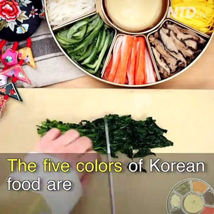 Five Elements in Traditional Korean Food