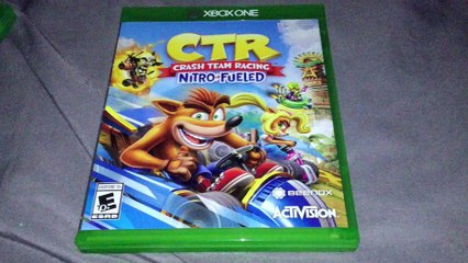 Crash Team Racing: Nitro-Fueled (Xbox One) Unboxing