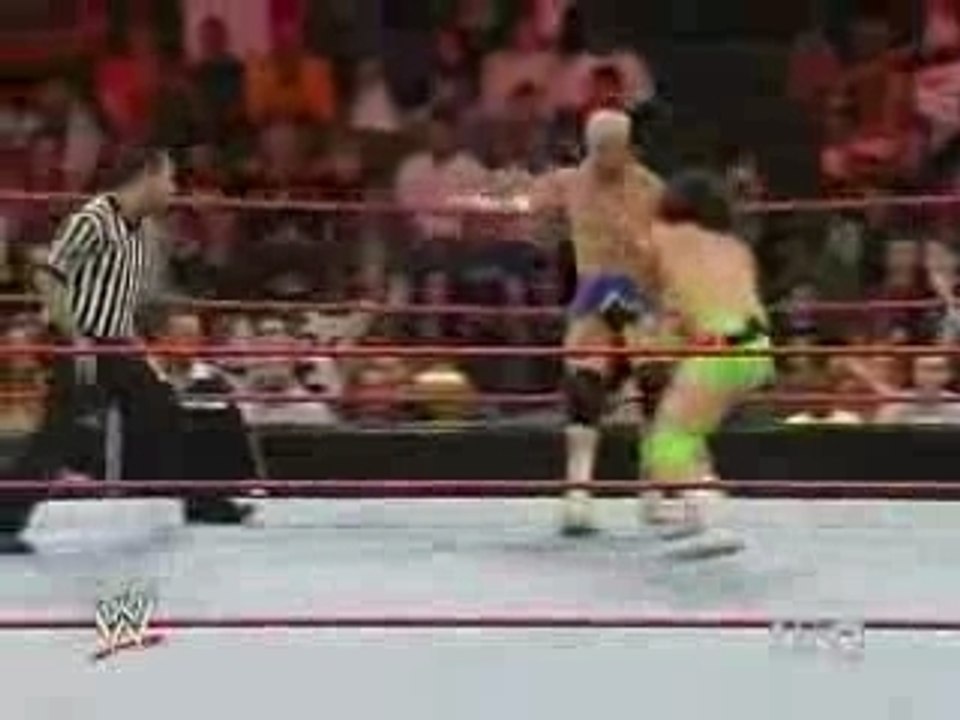 Raw 1 21 08 Hardcore Holly vs Carlito