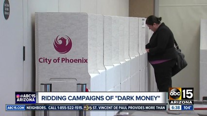 Ridding campaigns of dark money