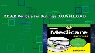 R.E.A.D Medicare For Dummies D.O.W.N.L.O.A.D