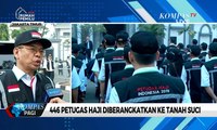 446 Petugas Haji Diberangkatkan ke Tanah Suci