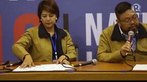 Comelec press conference on midday of 2019 polls