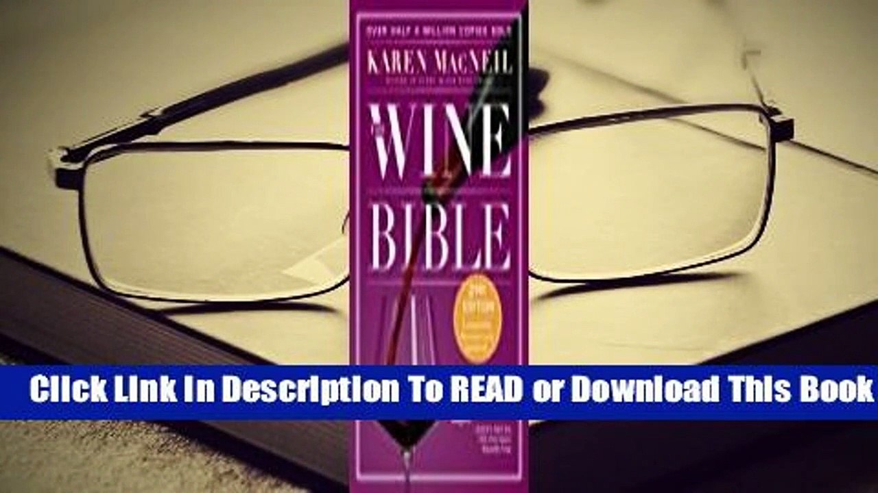 [Read] The Wine Bible  For Full