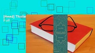 [Read] Thailand: The Cookbook  For Full