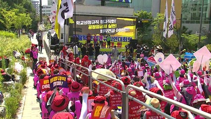 공공 비정규직 파업 이틀째...급식 차질 이어져 / YTN