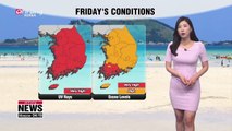 Hottest day of season so far this Friday 070519