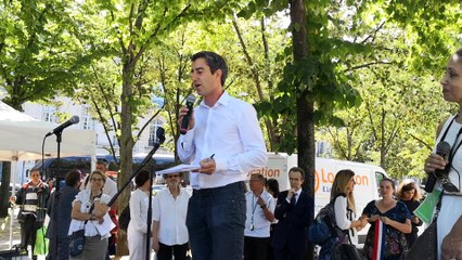 Le discours de François Ruffin lors du rassemblement à Paris sur la maladie de Lyme