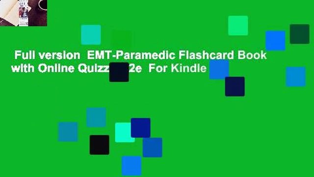 Full version EMT-Paramedic Flashcard Book with Online Quizzes, 2e For Kindle