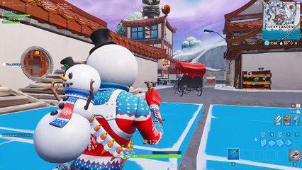 SNEAKY SNOWMAN GANG in Fortnite Battle Royale! (Fortnite Funny Moments w LEGIQN)