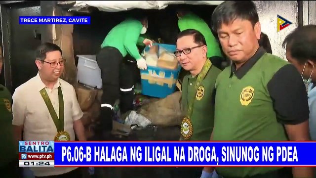 P6.06-B halaga ng iligal na droga, sinunog ng PDEA