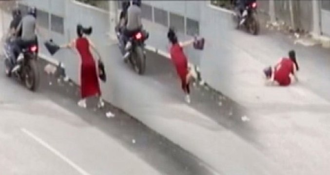 Motosikletle kapkaç yaptılar, utanmadan Adrenalin olsun diye yaptık dediler