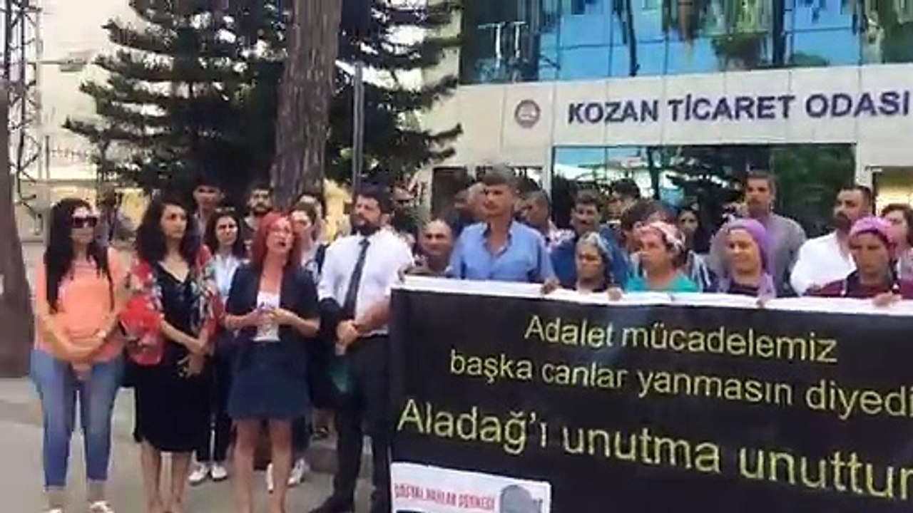 Aladağ'da karar günü: Feray Aytekin Aydoğan'ın konuşması