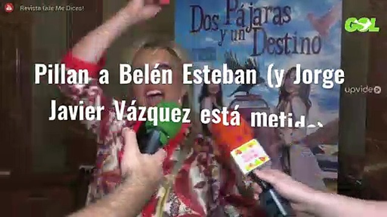 Pillan a Belén Esteban (y Jorge Javier Vázquez está metido): escándalo (y gordo)