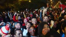 Copa America: Peru fans celebrate stunning victory over Chile