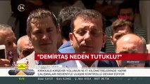 İmamoğlu, Demirtaş'a sahip çıktı