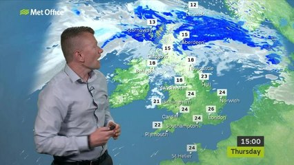 MET Office Weather Report (National) - 4th July 2019