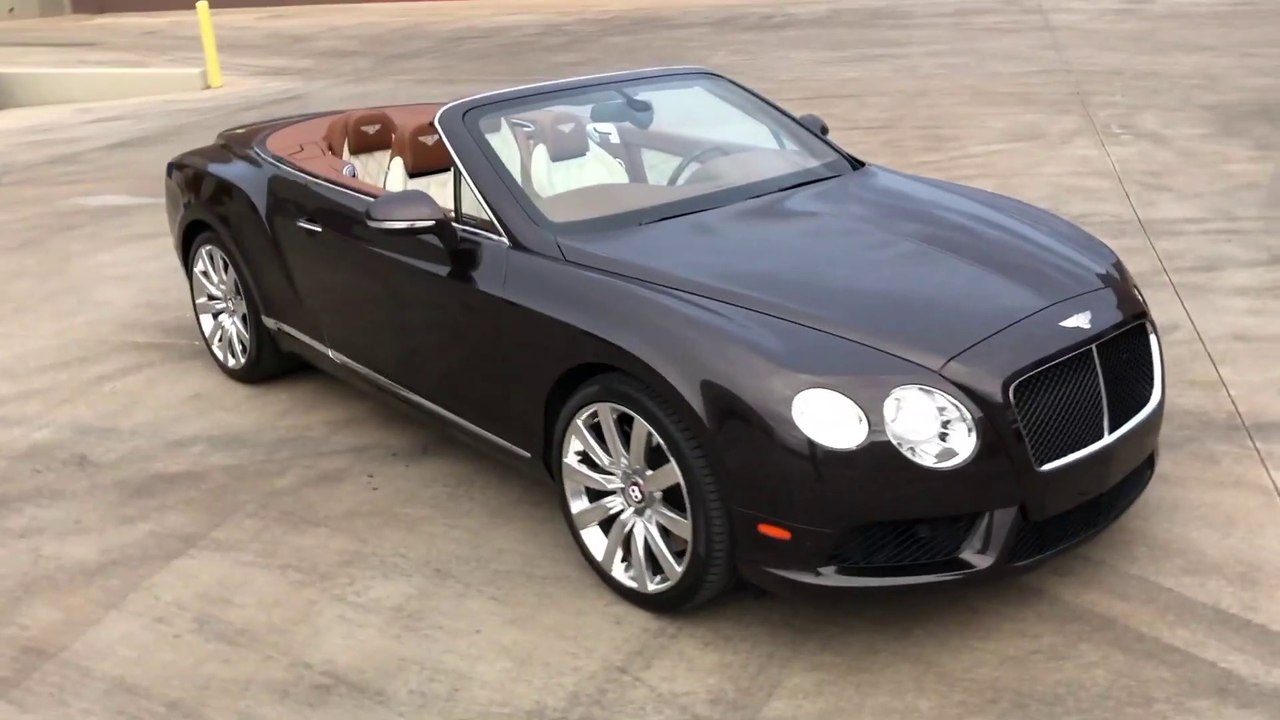 $193,300 Bentley Continental GTC Convertible 2013 - Walkaround
