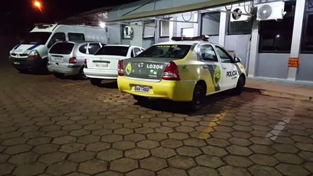 PM recupera camionete e encaminha homem para delegacia