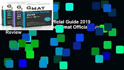 Full E-book  GMAT Official Guide 2019 Bundle: Books + Online (Gmat Official Guides)  Review