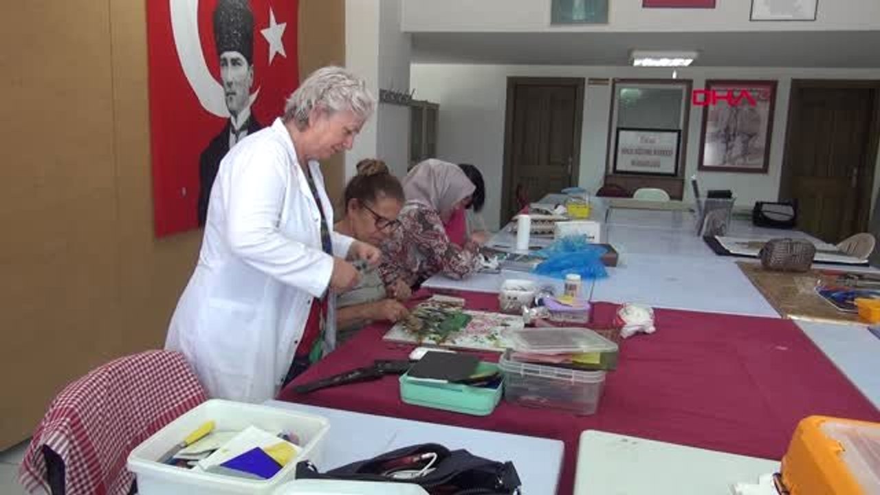 ANTALYA Geleneksel el sanatlarına farklı bakış açısı kazandırdı