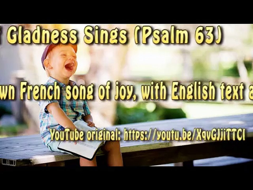 Avec des Cris de Joie -My Heart of Gladness Sings - Mission Timothée chanter