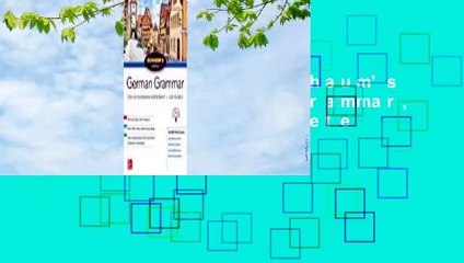 About For Books  Schaum's Outline of German Grammar, Sixth Edition Complete