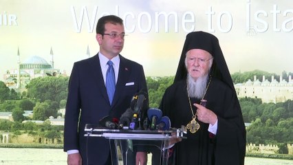 Patrik Bartholomeos'tan İmamoğlu'na ziyaret - İSTANBUL