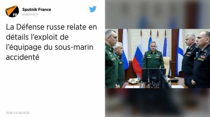 Incendie dans un sous-marin russe : Le feu a démarré dans le compartiment à batteries