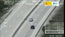 La Guardia Civil detiene a un conductor circulando a 223 km/h