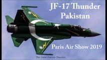 JF-17 Thunder Aerial Display At Paris Air Show 2019
