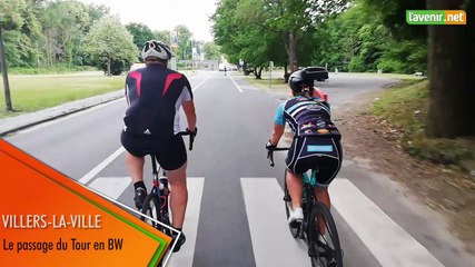 Villers-la-Ville - Le passage du Tour en BW