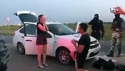 Arrestation d'un trafiquant de drogue (Russie)