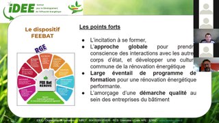 Quelles évolutions pour le dispositif de Formations aux Économies d’Énergie des Entreprises et Artisans du Bâtiment (FEE Bat) ? 1/2