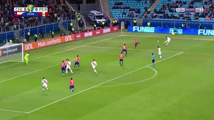 بيرو تكتسح تشيلي حامل اللقب بثلاثية وتتأهل للنهائي-كوبا امريكا |اخبار وبس الرياضية