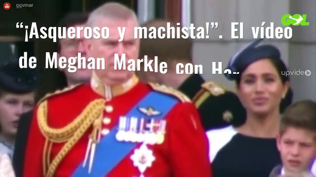 “¡Asqueroso y machista!”. El vídeo de Meghan Markle con Harry que llega a Kate Middleton, William y arrasa Inglaterra