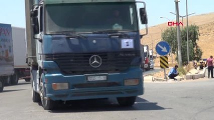 HATAY BM'den İdlib'e yardım malzemesi