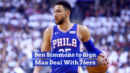 Ben Simmons Signs For The Max With Philadelphia 76ers