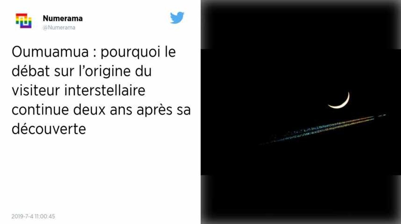 Oumuamua : Des chercheurs confirment que cet astéroïde a bien des origines naturelles