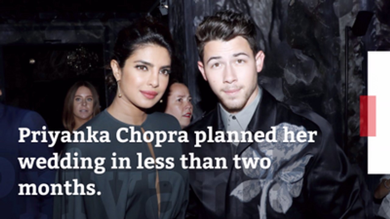 Priyanka Chopra Is The Ultimate Wedding Planner