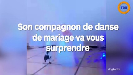Son partenaire de danse mariage est surprenant