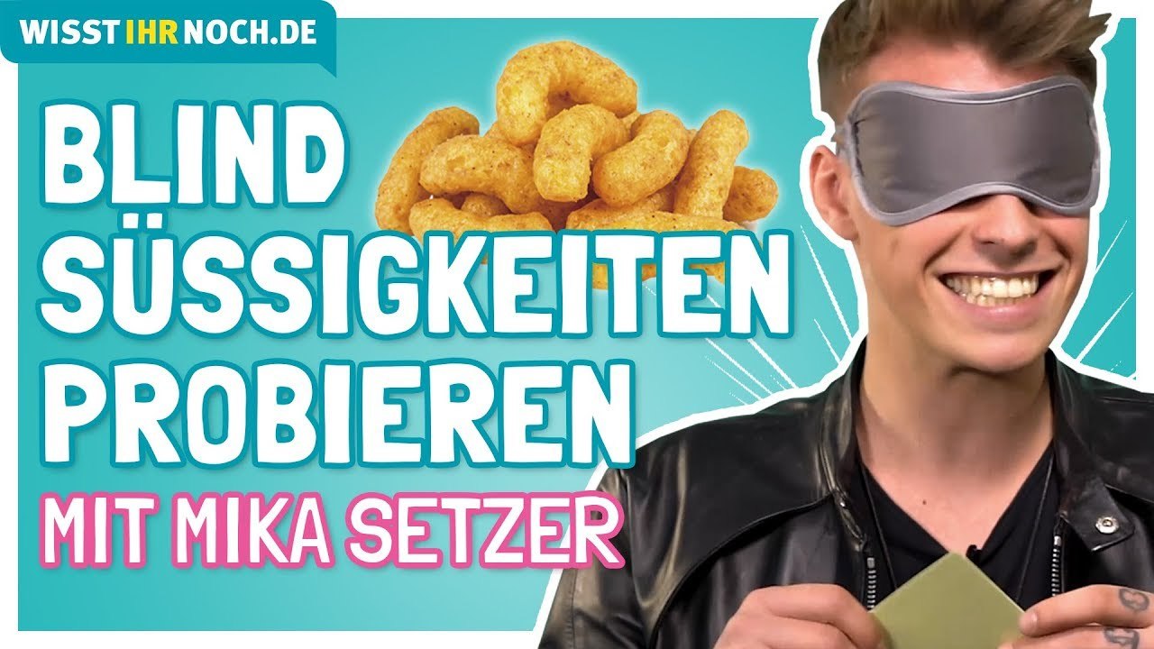 Blind süßigkeiten der 90er probieren!
