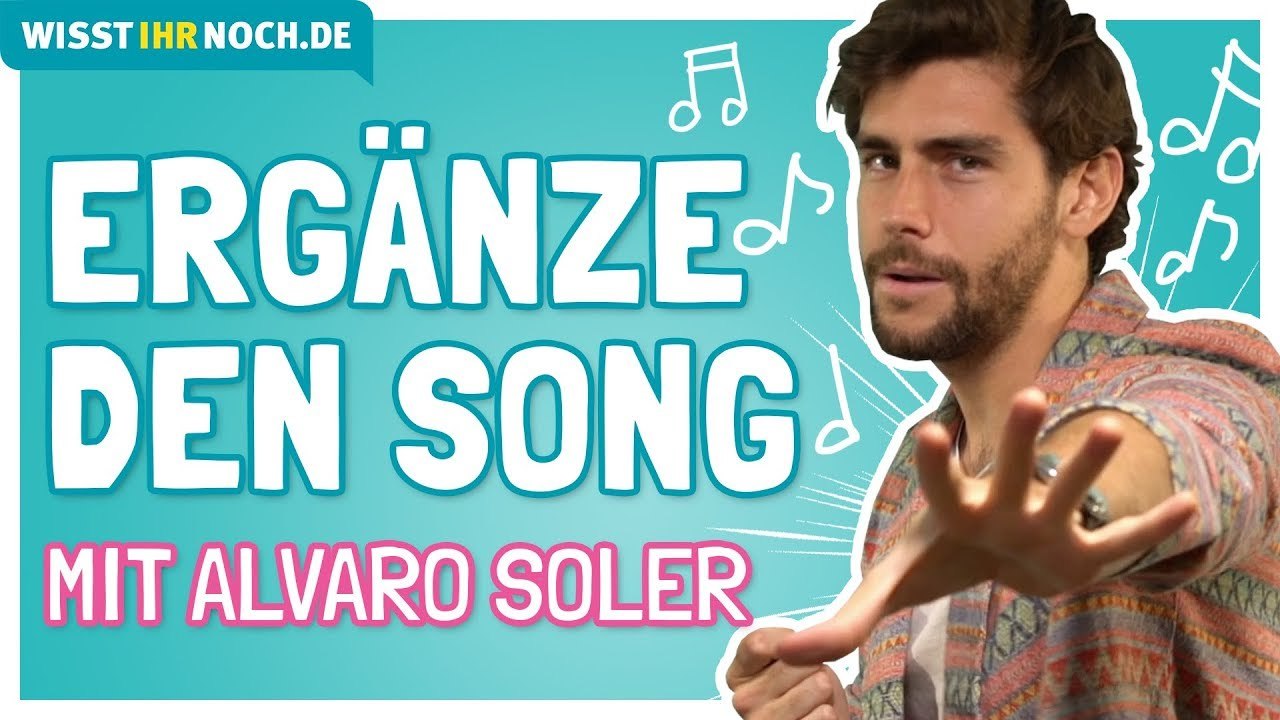 Alvaro Soler singt Macarena und Mambo No. 5